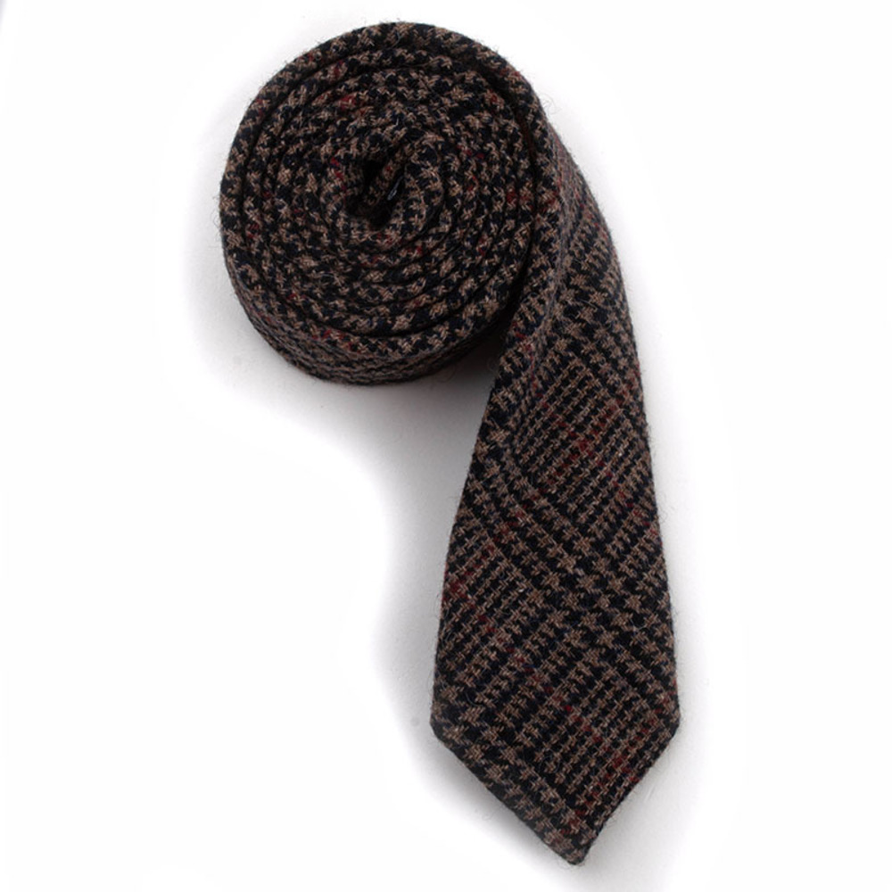 Alexander Olch Tie Men Dark Red